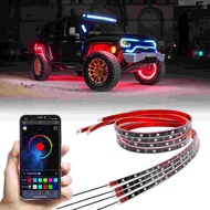 (ICTE) Car Underglow LED Lights Dream Color Strip Lights with APP Control Exterior Car Neon Accent L