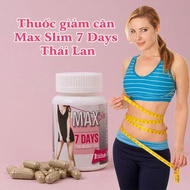 New upgrade Max Slim 7 Days detox slimming capsule pills Natural Fat Burner Max Slim Kapsul Pelangsi