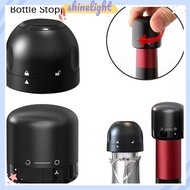 [Shinelight]  Bottle Stopper Reusable Vacuum Seal Red  Champagne Cork  Cork Tool Leak-proof Storage 