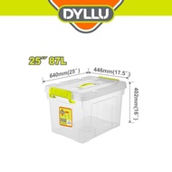 DYLLU Plastic Storage Box (33L/47L/66L/87L)