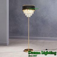 Dream Lighting / LUXURY modern crystal floor lamp stand light living hall / lampu lantai Lampu hiasa