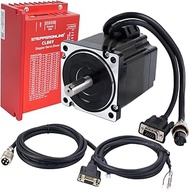 YS Series 1 Axis Closed Loop Stepper CNC Kit 4.80Nm(679.74oz.in) Nema 34 Motor with 2.0m Cables & Dr