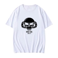 Mobile Suit Five Sleeve AM Gundam Zaku Anime Trend Pure Cotton Short Sleeve T-Shirt For Men And Wome