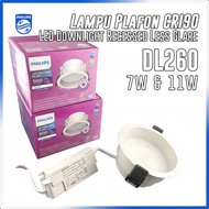 Philips DL260 LED Downlight 7W 11W CRI90 Non-Dimmable 6500k 4000k