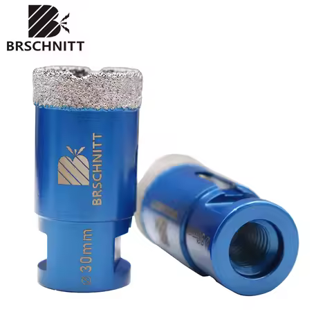 BRSCHNITT Drills Bit 30mm Porcelain Tiles Cutter Drilling Hole Saw Drilling For Granite Marble Stone