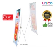 Gear X Banner Bunting Stand for Advertising (60cm x 160cm / 80cm x 180 cm)
