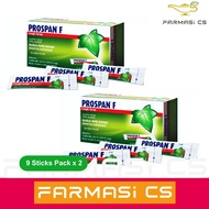 PROMO Prospan F Cough Syrup Stick 5ml 9 Stick Packs x 2 Boxes (TWIN) EXP:10/2027 [ Ivy Leaf Extract 