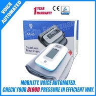 [ Ready Stock ][ Original ] Model BARU OPTIMUM DIGITAL VOICE BLOOD PRESSURE MONITOR - DARAH TINGGI, 