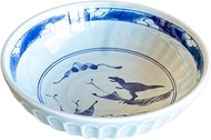 Awasaka EK88-F01 Edokko Dinosaur, Medium Bowl, Made in Japan, φ6.1 x 1.8 inches (155 x 45 mm)