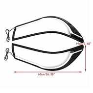 TOYOTA HILUX REVO ROCCO HEAD LAMP COVER WITH LED LIGHT