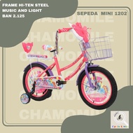 Sepeda mini anak 12/16/18 Mini cewek 1202 Chamomile / SEPEDA ANAK