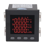 Myhome-sg 3 Phase Digital Ammeter Intelligent Multi Function Energy Power Meter Tester AC220V