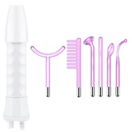 New CT-005 High Frequency Facial Machine For Hair Face Electrotherapy Wand Argon Treatment Acne Skin