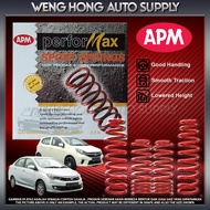 [ APM ] Perodua Axia , Bezza Lowered Spring , Sport Spring Performax