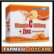 Efferzon Vitamin C 1000mg+Zinc Effervescent Tablet 10's/10's x 3 (EXP: July 2026)