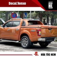 Tem chữ 4WD dán xe Navara. Tem 4wd dán xe Nissan Navara