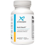 XYMOGEN Multi Basix - Daily Multivitamin Supplement - Over 20 Essential Nutrients for Foundational W
