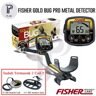 FISHER GOLD BUG PRO GOLD SILVER METAL DETEKTOR DETECTOR EMAS LOGAM
