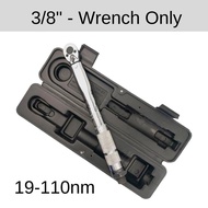 7Star 1/2 Inch Driver Click Adjustable Micrometer Torque Wrench Spanar Impact Wrench Socket 28-210nm