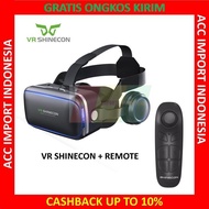 VR BOX Virtual Reality Shinecon 6.0 With Remote Control 3D Glasses - Shinecon Only