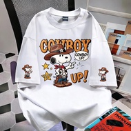 OOOK Official Sent From Thailand oversize T-Shirt Round Neck Printed Pattern Suitable For Both Men A