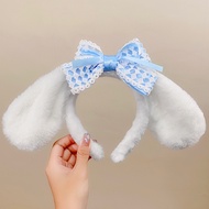 Zaman Now - Puppy Furry Korean Headband / Korean Puppy Furry Headband / Hairband Lolita Ear with Rib