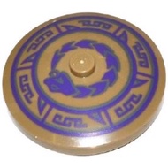 LEGO Parts 3960PB031 Dish 4x4 Inverted (Radar)**