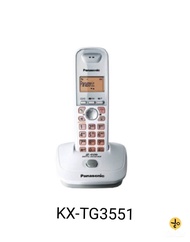 โทรศัพท์ไร้สาย โทรศัพท์บ้าน  Panasonic KX-TG3551BX  สีดำ  ประกันศูนย์Panasonic1ปี+