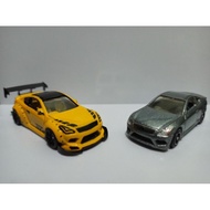Hot Wheels nissan infiniti g37 widebody custom 1/64