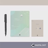 Neo smartpen｜LAMY智慧筆 莫蘭迪色 A6筆記本組合 質感黑