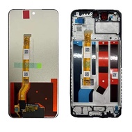 หน้าจอแสดงผล LCD พร้อมขอบสำหรับ OPPO A3X CPH2681 5G เวอร์ชั่นต่างประเทศ ชิ้นส่วนโทรศัพท์มือถือ อื่นๆ