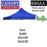 8x8 10x10 Canvas only market canopy / kanvas kanopi / kain kanopi khemah pasar