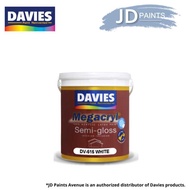 Davies Megacryl Semi Gloss Latex White Paint