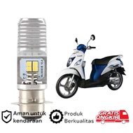 MATA 1pcs H6 LED Headlight 6 Eyes Bright White Motorcycle SUZUKI lets koko