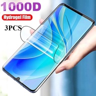 3Pcs 1000D Full Cover HD Clear Soft Hydrogel Film Anti Blue Light Phone Screen Protector For BLU Bol