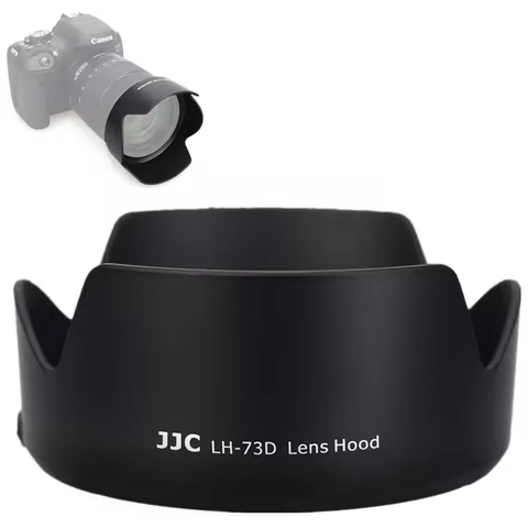 JJC EW-73D Lens Hood Replacement for Canon RF 28-70mm F2.8 is STM EF-S 18-135mm F3.5-5.6 is USM RF 2