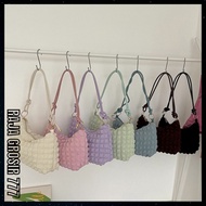 Cloud Shoulder Bag Aesthetic Women's College Bag Embossed Cloud Bag TDW 91