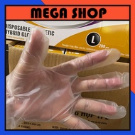 [ĐÓNG GÓI TÚI GIÁ TỐT HƠN] Găng tay nilon TPE TRONG SUỐT