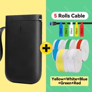 Niimbot ป้ายเครื่องปริ้นตราด้วยความร้อนติดบลูทูธ D101 D110 D11ติดป้ายชื่อสติกเกอร์ติดป้ายราคาพร้อมสา