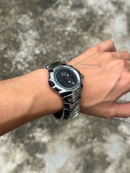 Oakley 手錶 Vintage 中古手錶 全新未拆 帶原裝盒 帶兩節錶帶