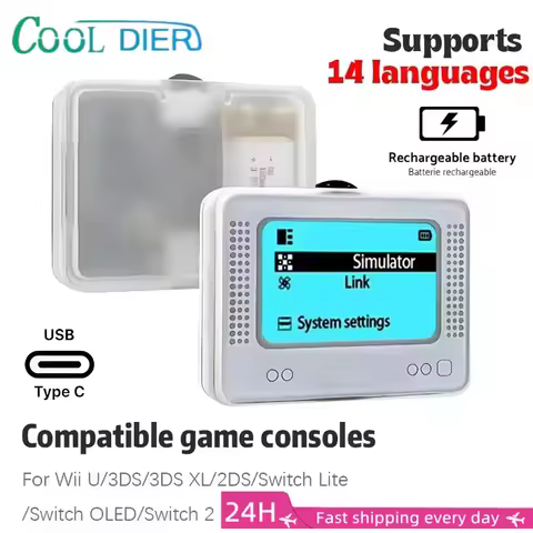 COOL DIER For NFC AMB Chargeable Intelligent Simulator Emulator Universal Writer for Switch2/Switch 