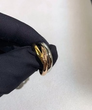 Cartier 三環戒指 全新Outlet款