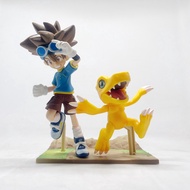 Digimon Adventure Yagami Taichi Pvc Figure Anime Agumon Action Figure Collectibles Model Toys