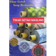 LEBAR 6 kaki SEGULUNG TIKAR GETAH ORIGINAL MASLINO 4.5M KUALITI TINGGI TEBAL 0.60MM BUATAN MALAYSIA 