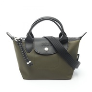 【二手】Longchamp Le Pliage Energy XS 2WAY 手袋 L1500HSR892 帆布皮革雙肩包 女士款（全新）