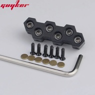 Guyker 6 String Headless Guitar Bridge String Lock Black XS-3005