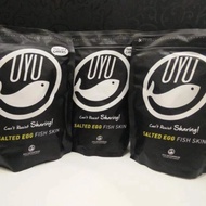 3 Packs - OYU Salted Egg Fish Skin 180g (exp date:12/19)