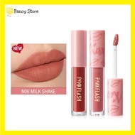 Pinkflash [N06 MILK SHAKE] Matte Lip Cream Lipstick Lembut Long Lasting
