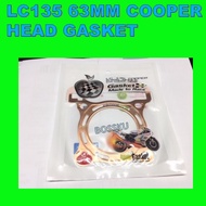 LC135 HEAD GASKET COOPER 63MM NP LC 135 HEAD GASKET COPPER 63 MM APPLE LC135 GASKET HEAD COOPER 63MM