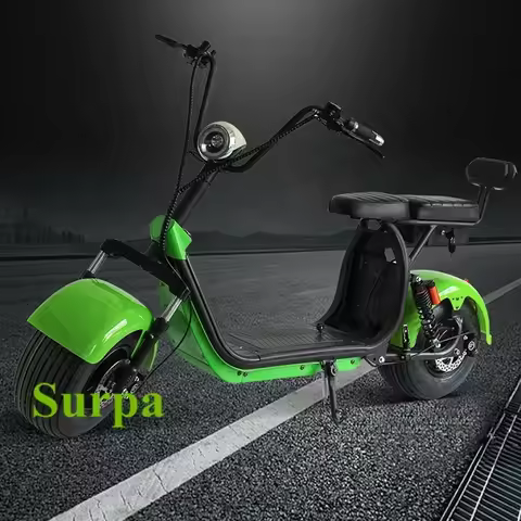 -2 battery removable 2000w 1500w 60v 12ah /20ah seat fat tire citycoco electric scooter 25-75 km/h w